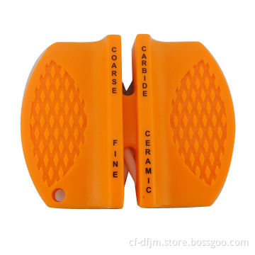 Fan-shaped knife sharpener, nice for promotional purposesNew